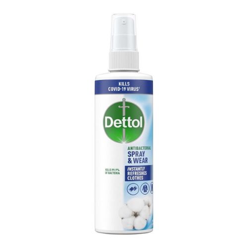 Dettol Antibacterial Spray & Wear Fresh Cotton 250ml