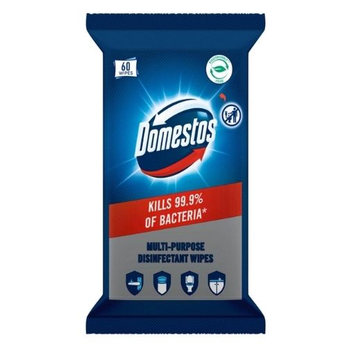 Domestos Multi-Purpose Disinfectant Wipes 60 Pk