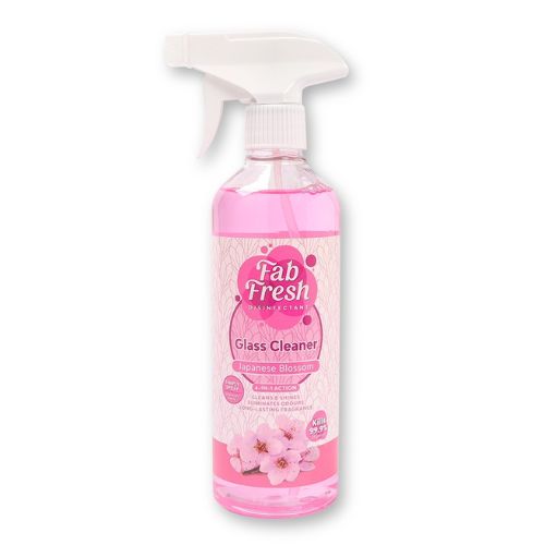 Fab Fresh Glass Cleaner Disinfectant Spray Japanese Blossom 500ml