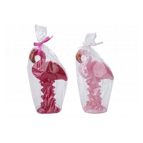 Elegant Standing Pink Flamingo Candle