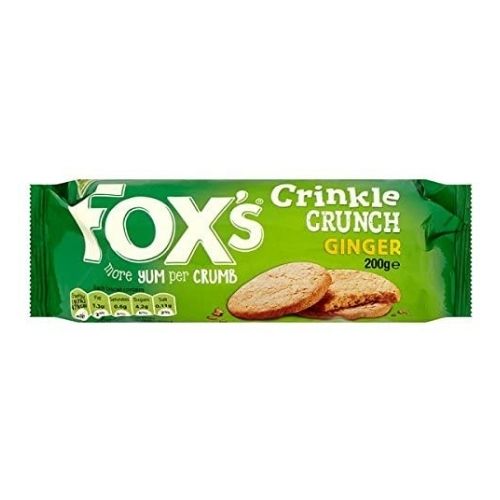 Fox's Crinkle Crunch Ginger Biscuits 200g