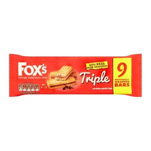 Fox's Triple Bar 9 Pack