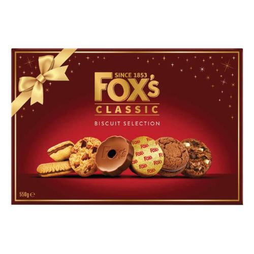 Fox's Classic Christmas Biscuit Selection 550g