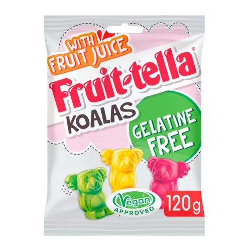 Fruitella Koalas Gelatine Free Vegan Sweets 120g