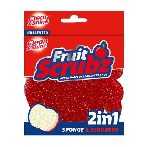 Clean & Shine Sponge Buddy 2-in-1 Sponge & Scrubber Assorted