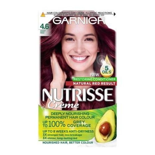 Garnier Nutrisse Creme Hair Colour Dye - 4.6 Hibiscus