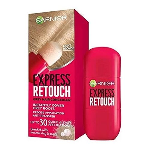 Garnier Express Retouch Hair Root Colour Concealer Light Blonde 10ml