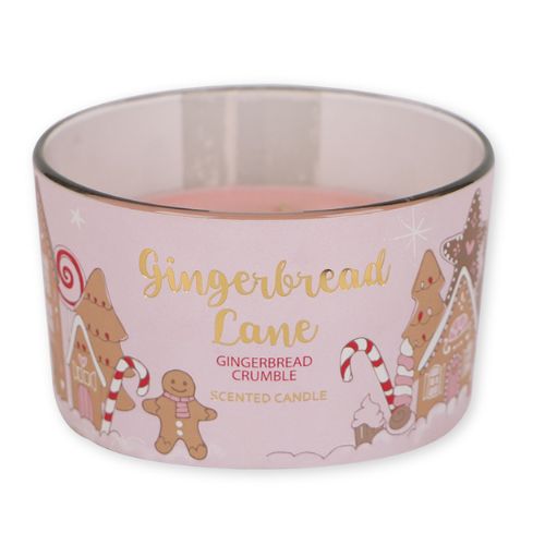 Gingerbread Crumble Christmas Scented Candle 12oz