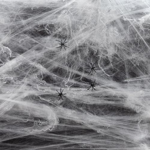 Halloween Glow In The Dark Spider Web