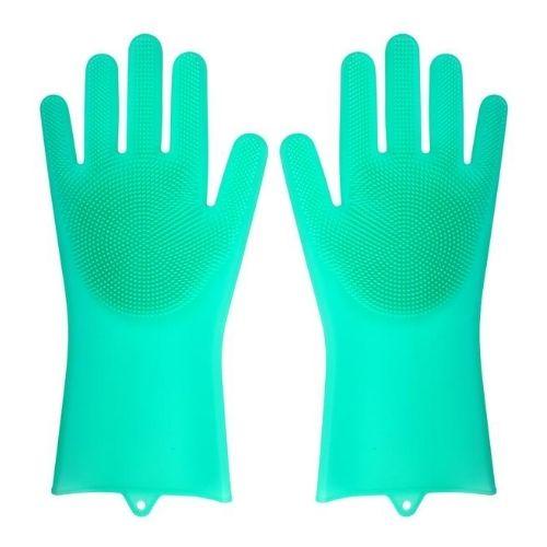 Clean & Shine Scrub Magic Silicone Gloves