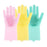 Clean & Shine Scrub Magic Silicone Gloves