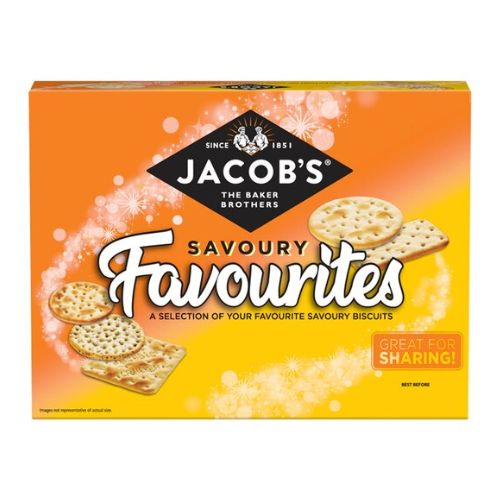 Jacobs Savoury Favourites Crackers Assortment 200g