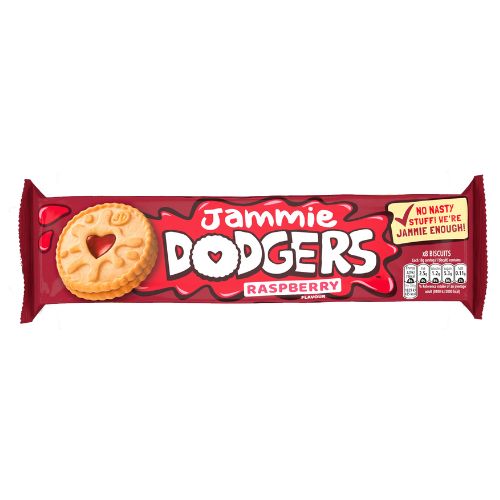 Jammie Dodgers Raspberry Biscuits 140g