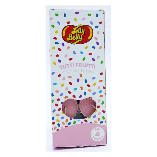 Jelly Belly Tutti Fruitti Scented Tealights Pack Of 10