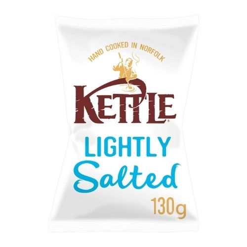 Kettle Chips Lightly Salted Crisps 130g