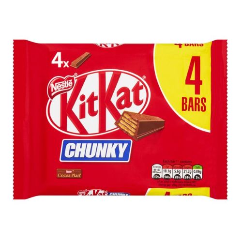 Nestle KitKat Chunky 4 Pk 160g