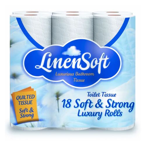 Linen Soft & Strong Toilet Tissue 18 Pack