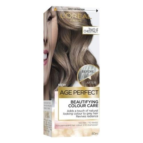 L'Oreal Age Perfect Colour Care Non-Permanent Hair Toner Chestnut 80ml