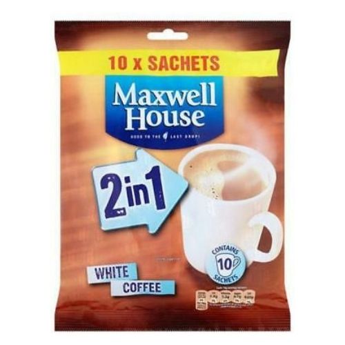 Maxwell House Instant 2 in 1 Coffee x 10 Sachets 14.5g