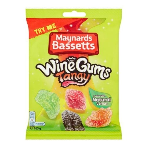 Maynard Bassetts Tangy Wine Gums 165g