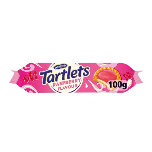 McVitie's Tartlets Rasberry Flavour 100g