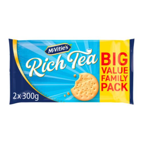 McVitie's Rich Tea Classic Biscuits Twin Pack 2 x 300g