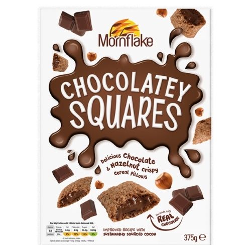 Mornflake Chocolatey Squares Cereal 375g