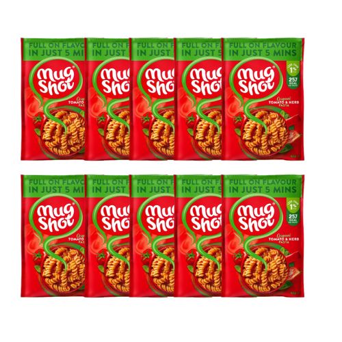 Mug Shot Original Tomato & Herb Pasta 64g Case of 10