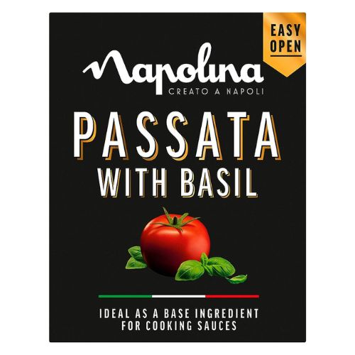 Napolina Passata With Basil 390g