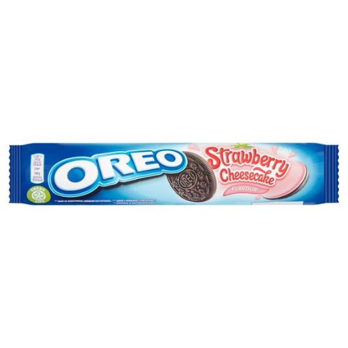 Oreo Strawberry Cheesecake Sandwich Biscuits 154g