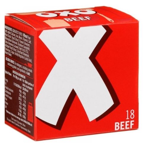 Oxo Stock Beef Cubes 18 Pack