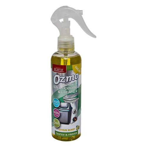 Ozmo Antibacterial Bin Deodoriser & Cleaner Citrus Burst 250ml