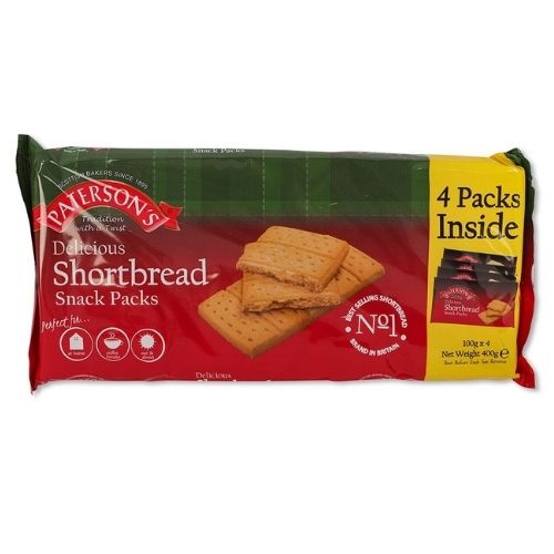 Paterson's Shortbread Snack Packs 400g