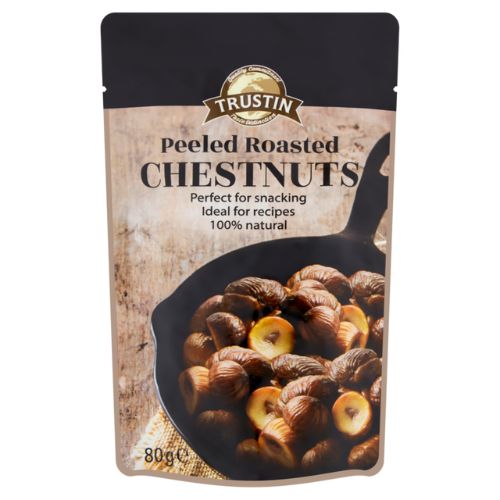 Trustin Peeled Roasted Chestnuts 80g