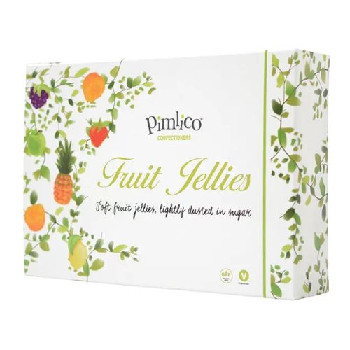 Pimlico Fruit Jellies Sweets Lightly Dusted In Sugar 200g