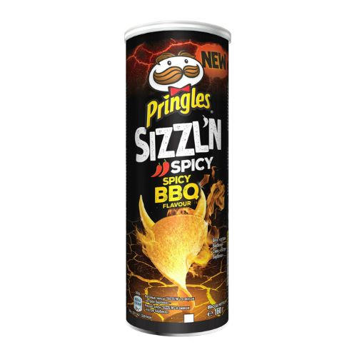 Pringles Sizzl'n Spicy BBQ Flavour 180g