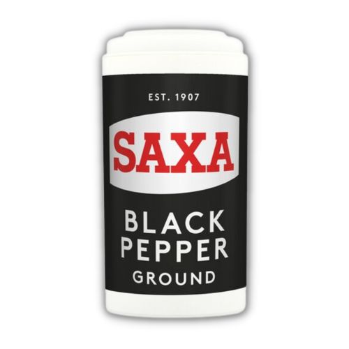 Saxa Ground Black Pepper 25g