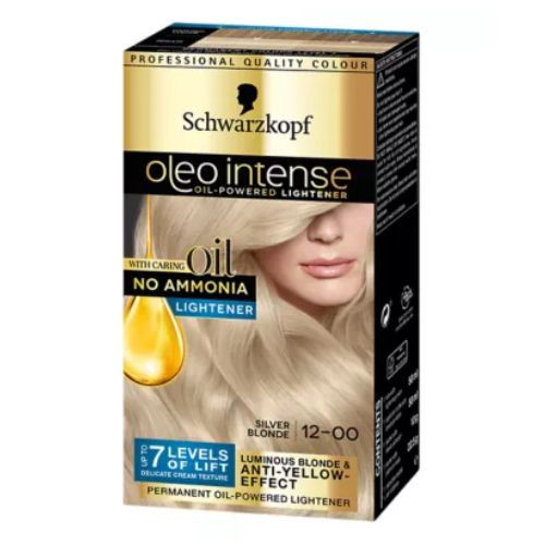 Schwarzkopf Oleo Intense Blonde Hair Dye 12-00 Silver Blonde