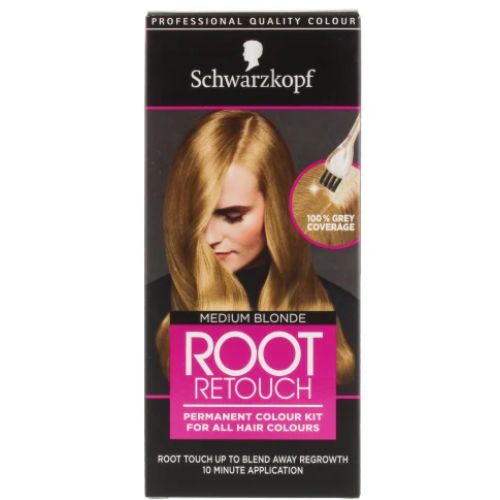 Schwarzkopf Root Retouch Permanent Colour Kit Medium Blonde