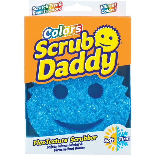 Scrub Daddy Sponge Colours Blue Flex Texture Scrubber