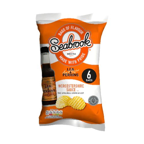 Seabrook Lea & Perins Worcestershire Sauce 6 Pk 160g