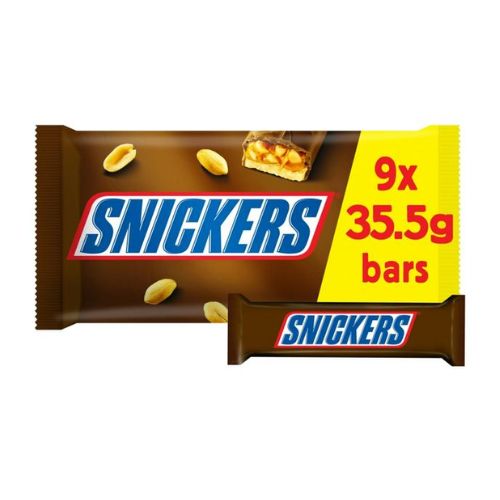 Snickers Snacksize Bars 9 x 35.g