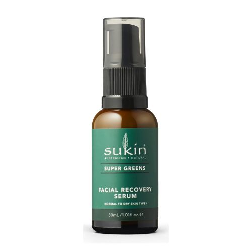 Sukin Super Greens Facial Recovery Serum 30ml