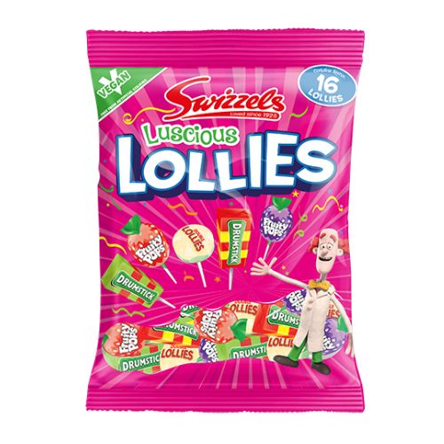 Swizzels Luscious Lollies Sweets 100g