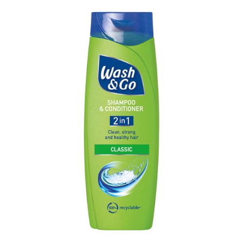 Wash & Go 2 in 1 Shampoo & Conditioner Classic 400ml