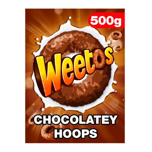 Weetos Chocolatey Hoops Cereal 500g