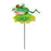 Wobbly Frog Stake Garden Decoration L 56cm