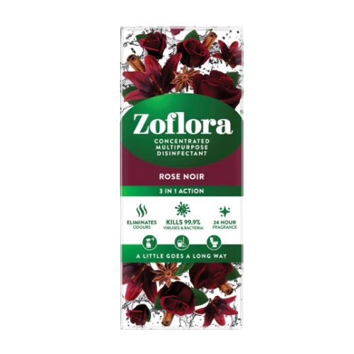 Zoflora Rose Noir Multipurpose Concentrated Disinfectant 500ml