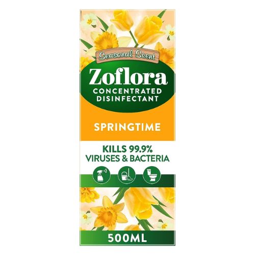 Zoflora Concentrated Multipurpose Disinfectant Springtime 500ml